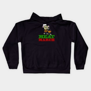 Meat March Kids Hoodie